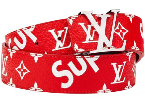 cintura lv x supreme|supreme x louis vuitton.